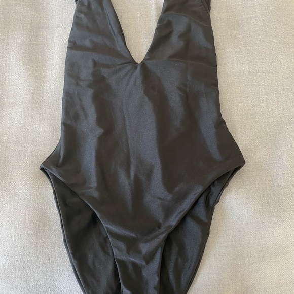 Gigi C Bikinis black one piece bathing suit, S - Picture 3 of 5